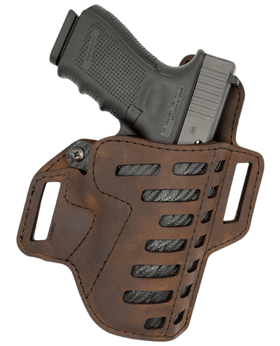 VersaCarry Versacarry Cmpnd Holster Owb - Kydex Leather Rh Sig P365 Brn Holsters And Related Items