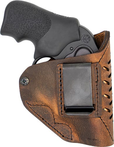 VersaCarry Versacarry Revolver Holstr Iwb - Rh S&w J Frames 2" Brown/black Holsters And Related Items
