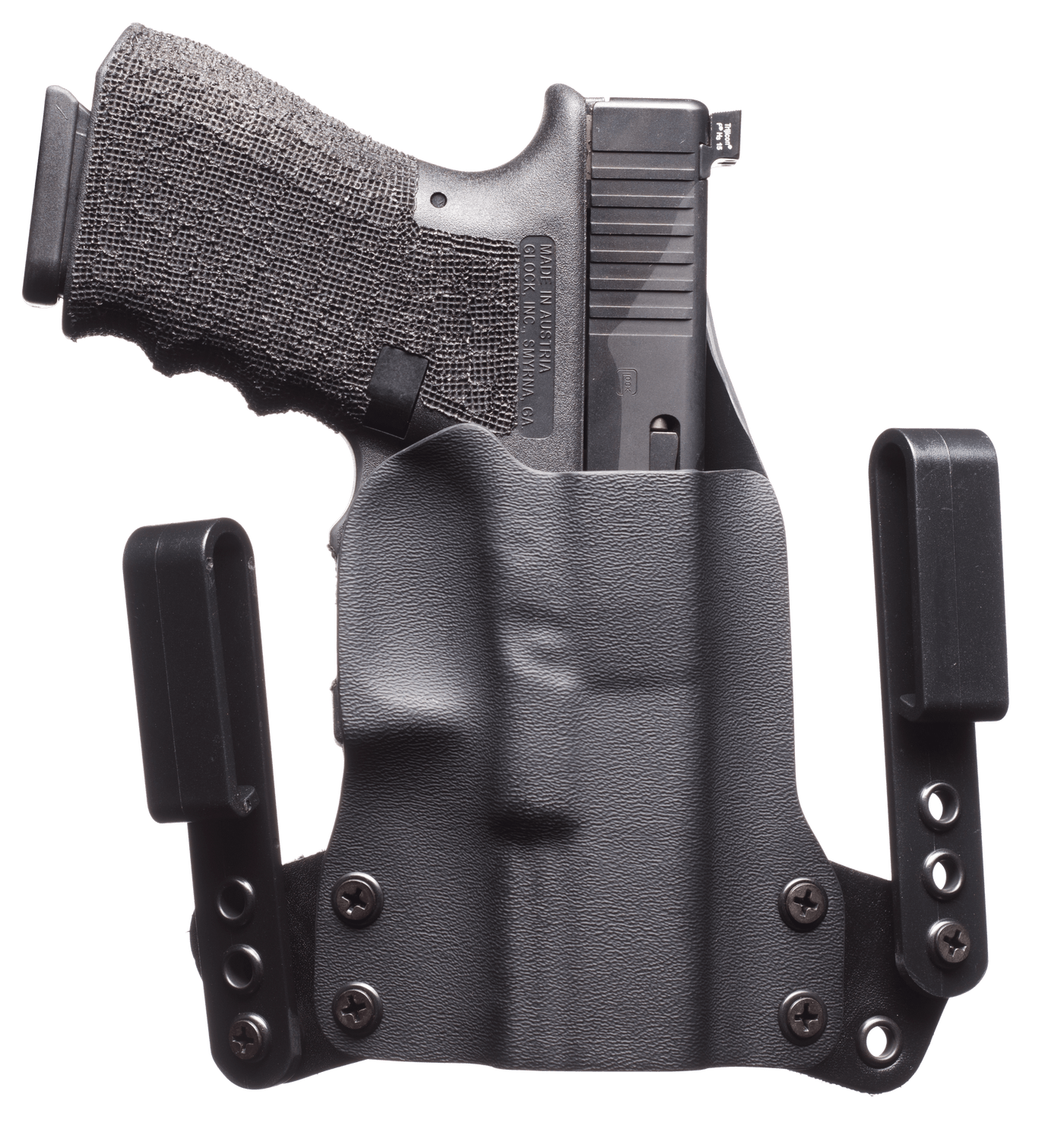 BlackPoint Tactical Blk Pnt Mini Wing For Glk 19 Rh Blk Holsters