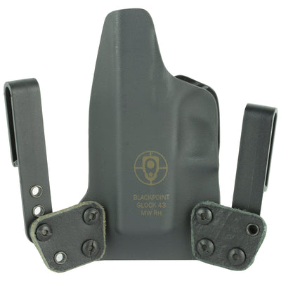 BlackPoint Tactical Blk Pnt Mini Wing For Glk 43 Rh Blk Holsters