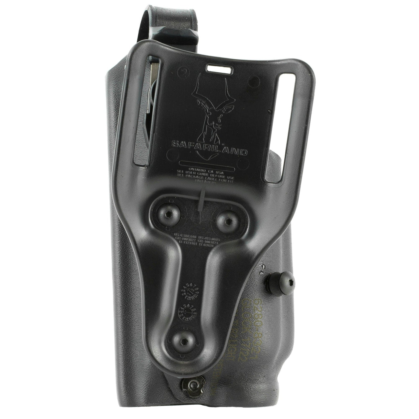 Safariland Sl 6280 For Glk 17/22 W/lite Stx Rh Holsters