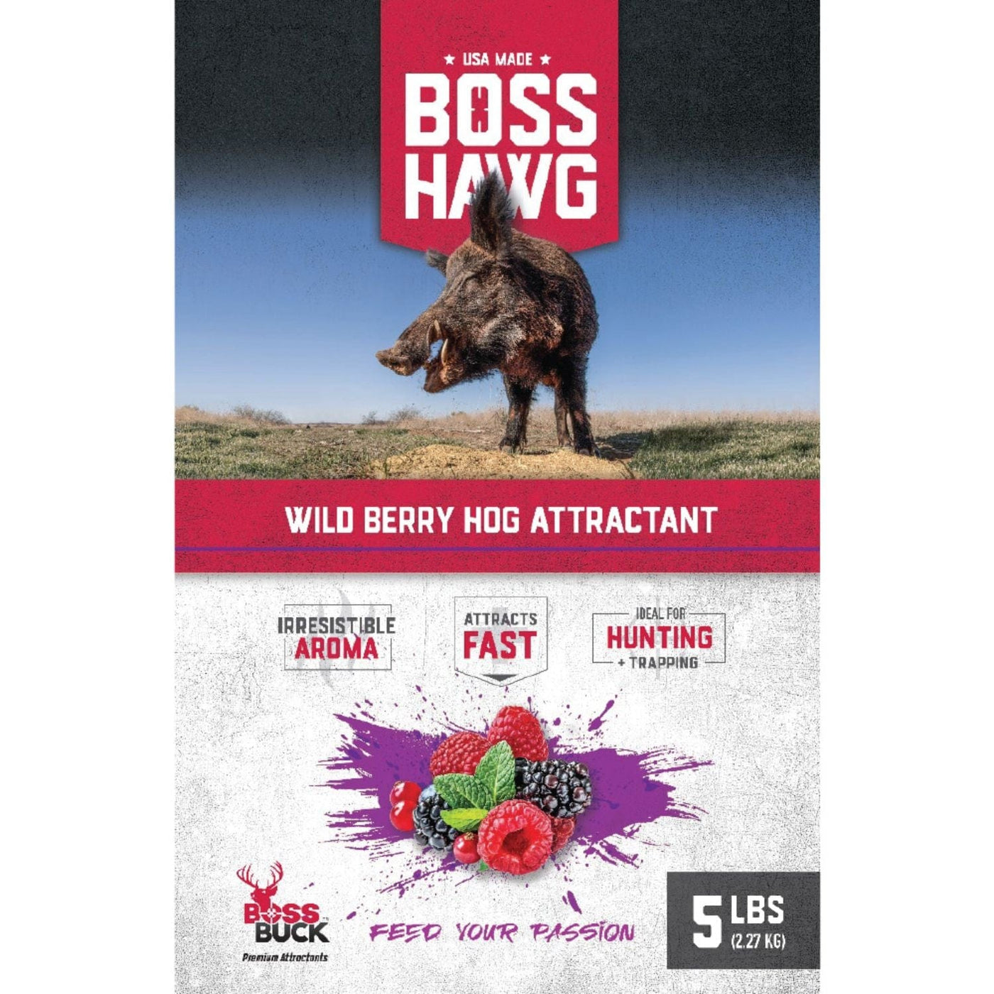 Boss Buck Boss Buck Boss Hawg Attractant 5lb Hunting