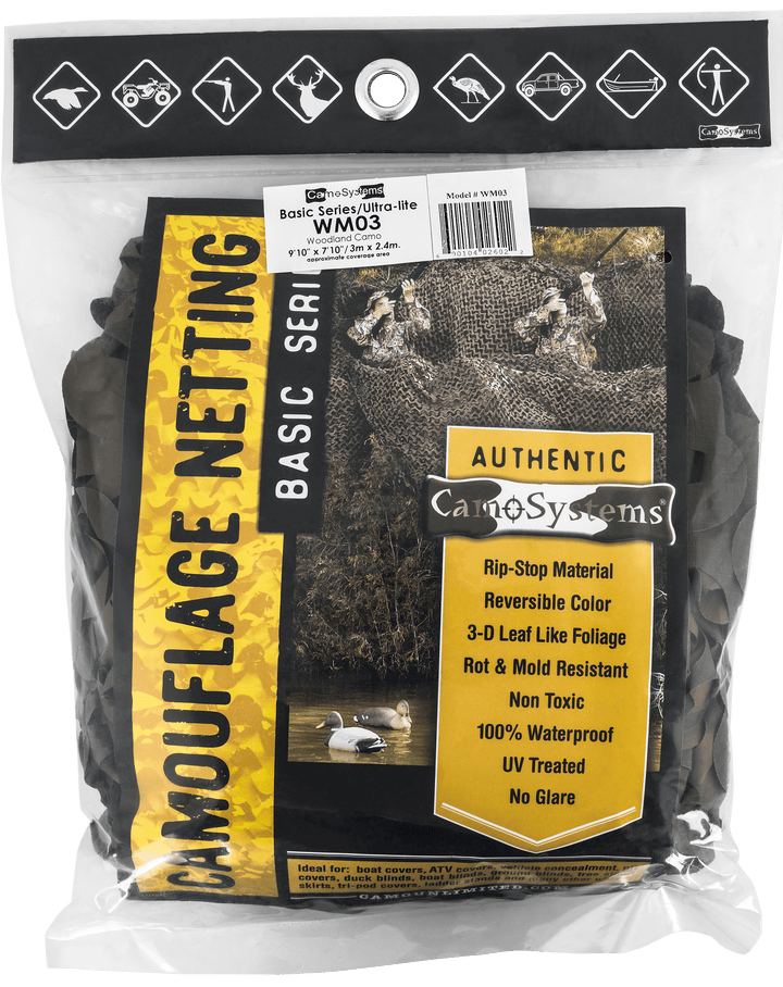 Camo Unlimited Camo Unlimited Camo, Camo Wm03    Ultra-lite    7 10" X 9 10" Grn/brn Hunting