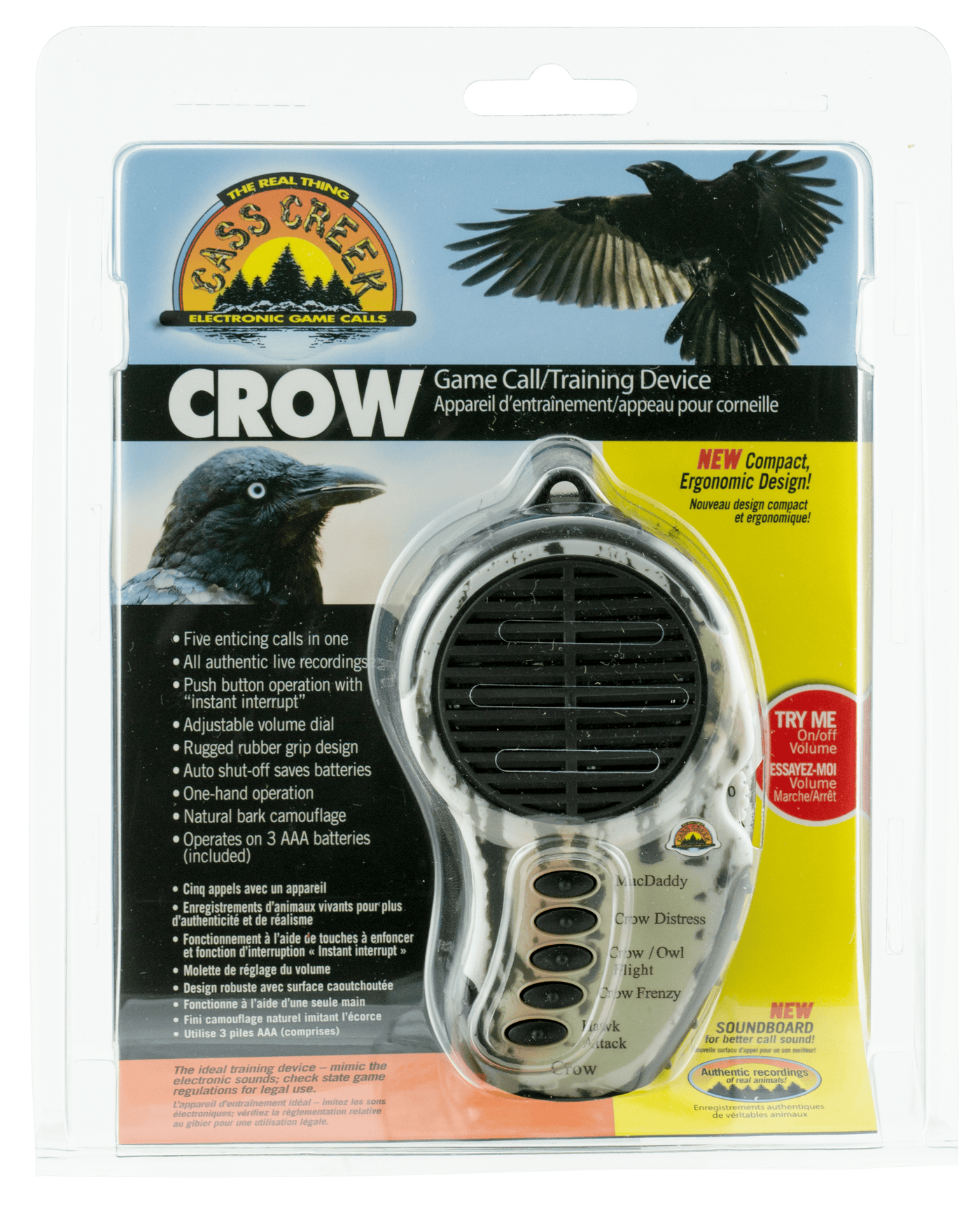 Cass Creek Cass Creek Ergo Electronic, Cass 065   Ergo Crowcall Hunting