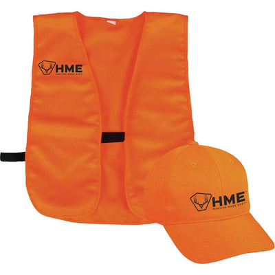 Hme Hme Orange Vest & Hat Combo One Size Hunting Clothing