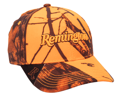 Outdoor Cap Outdoor Cap Remington Logo Cap Blaze Orange Hunting Clothing