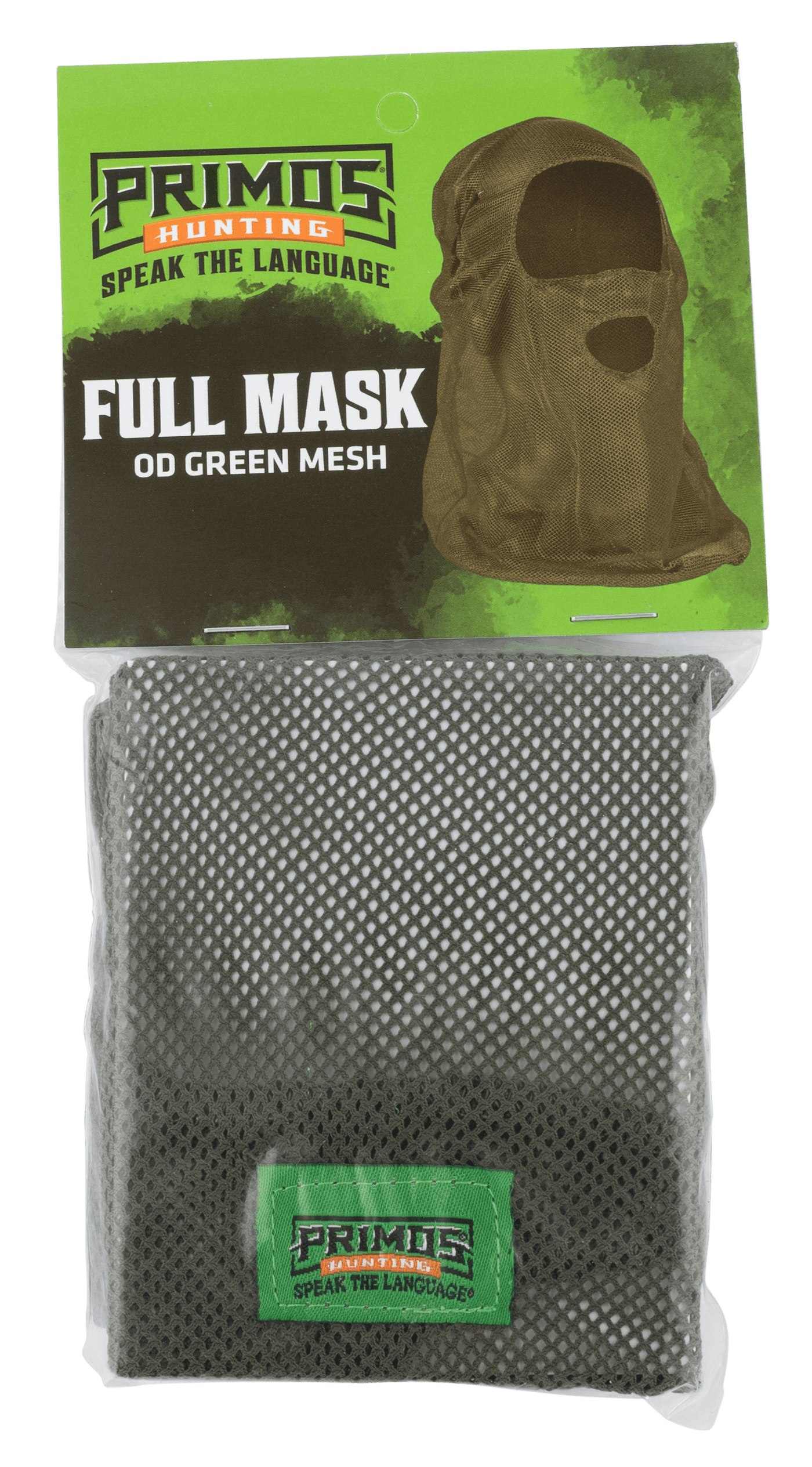 Primos Primos Mesh Full Facemask Green Hunting Clothing