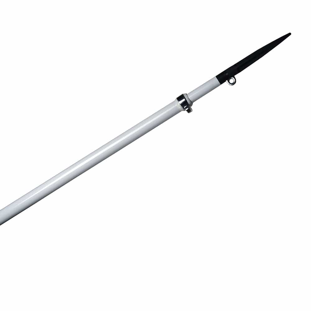 C.E. Smith C.E. Smith Gen2 Carbon Fiber Center Rigger Pole - 12' - White - Single Hunting & Fishing