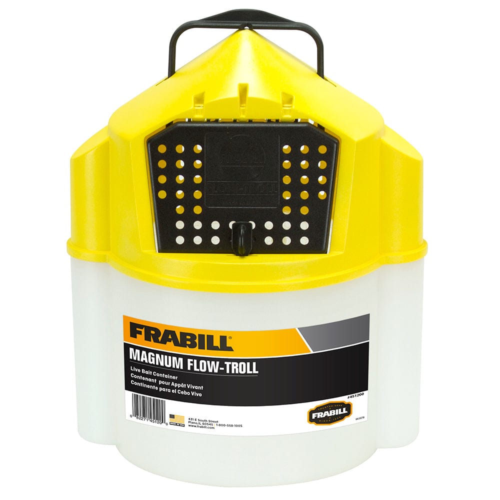 Frabill Frabill Magnum Flow Troll® Bucket - 10 Quart Hunting & Fishing