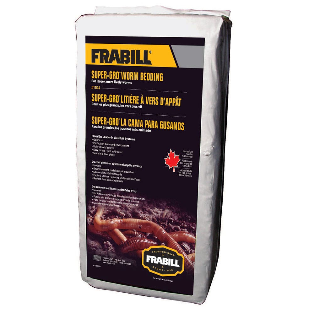 Frabill Frabill Super-Gro® Worm Bedding - 4lbs Hunting & Fishing
