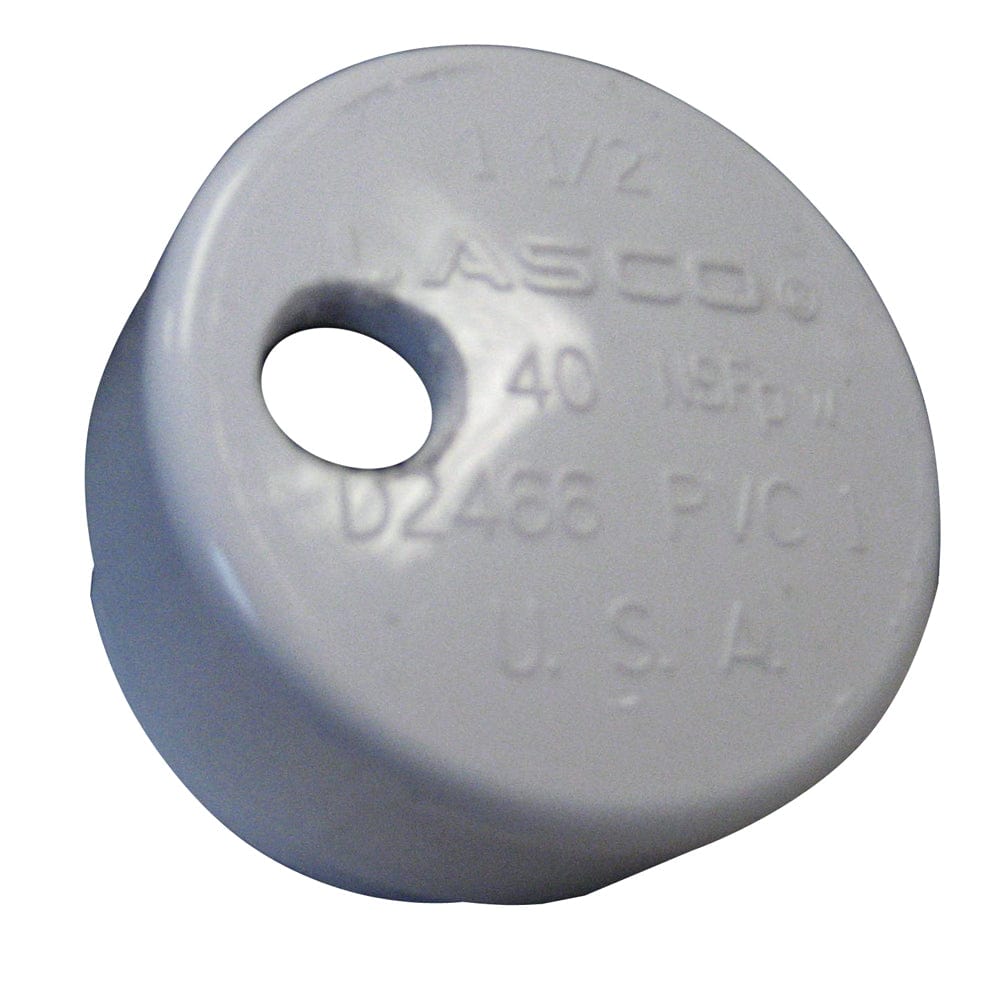 Lee's Tackle Lee's PVC Drain Cap f/Heavy Rod Holders 1/4" NPT Hunting & Fishing