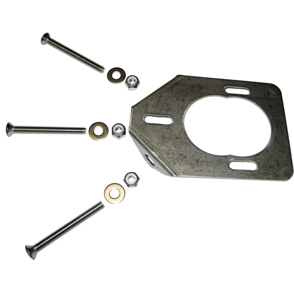 Lee's Tackle Lee's Stainless Steel Backing Plate f/Heavy Rod Holders Hunting & Fishing