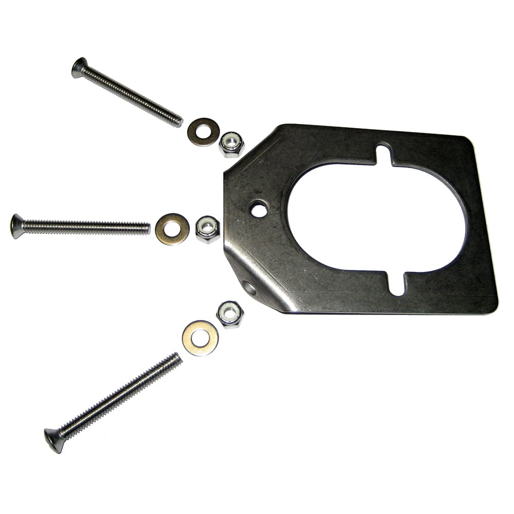 Lee's Tackle Lee's Stainless Steel Backing Plate f/Medium Rod Holders Hunting & Fishing