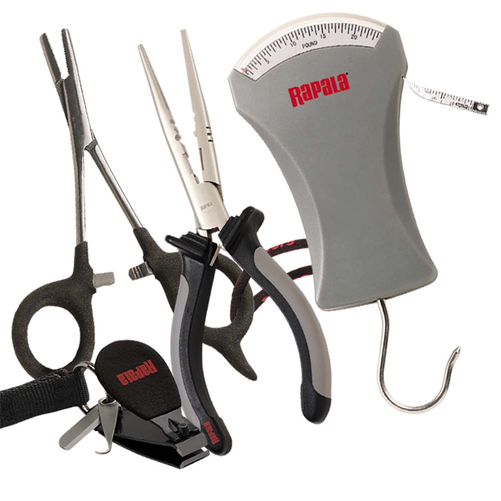 Rapala Rapala Combo Pack - Pliers, Forceps, Scale & Clipper Hunting & Fishing
