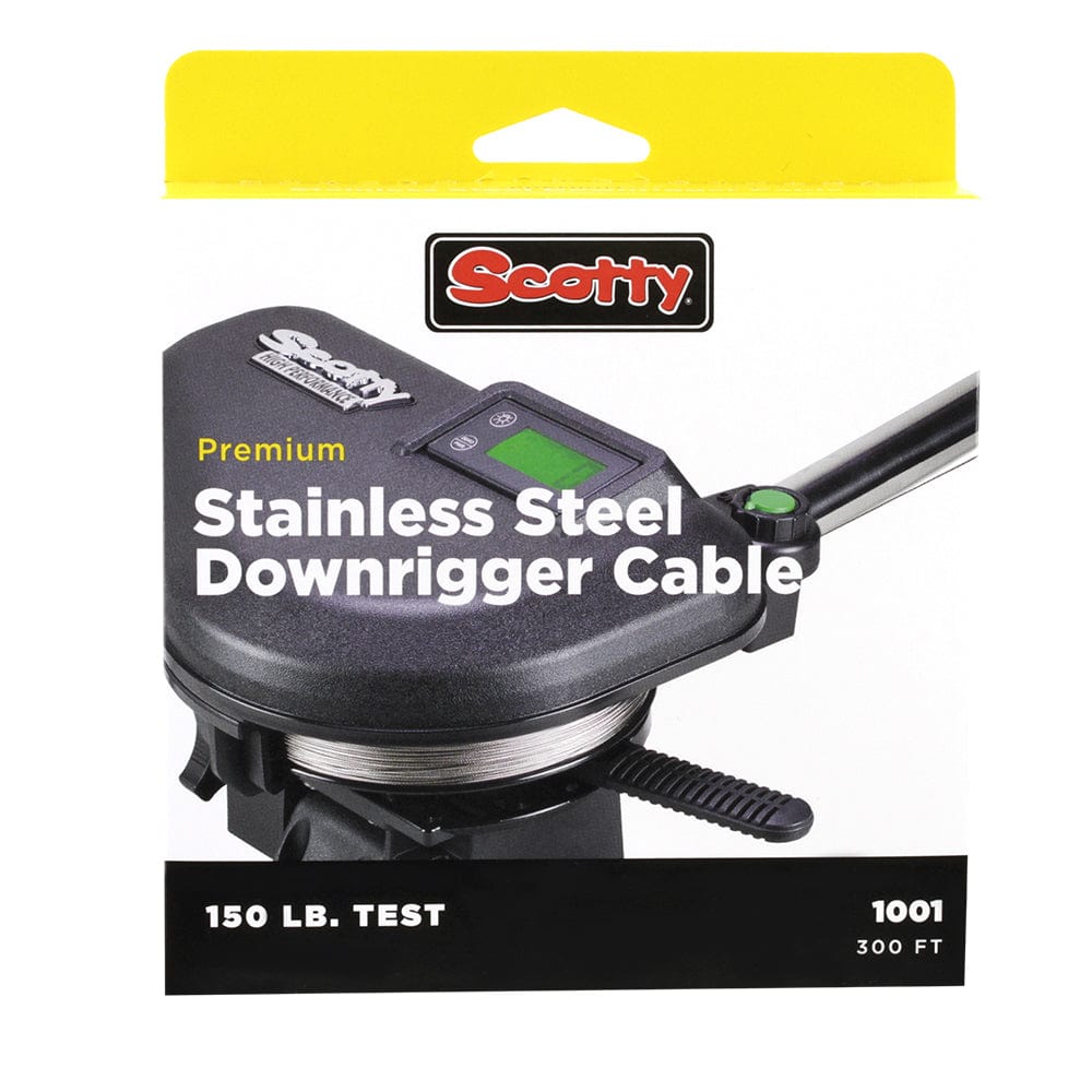 Scotty Scotty 300ft Premium Stainless Steel Replacement Cable Hunting & Fishing