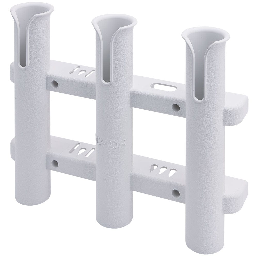 Sea-Dog Sea-Dog Three Pole Rod Storage Rack - White Hunting & Fishing