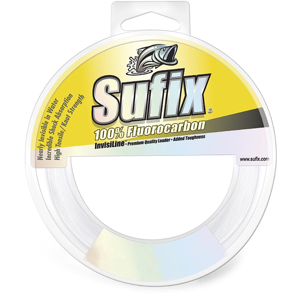 Sufix Sufix 100% Fluorocarbon Invisiline™ Leader - 50lb - 110yds Hunting & Fishing