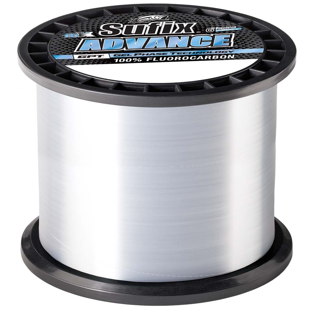 Sufix Sufix Advance® Fluorocarbon - 10lb - Clear - 1200 yds Hunting & Fishing