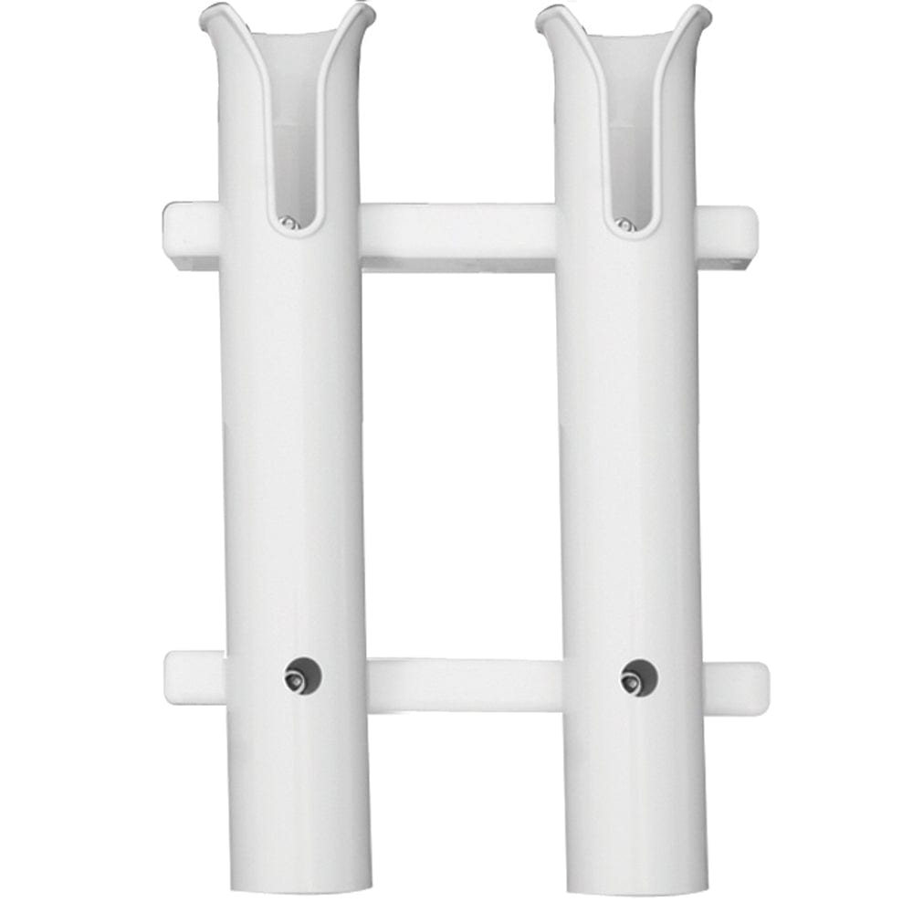 TACO Marine TACO 2-Rod Poly Rod Rack - White Hunting & Fishing