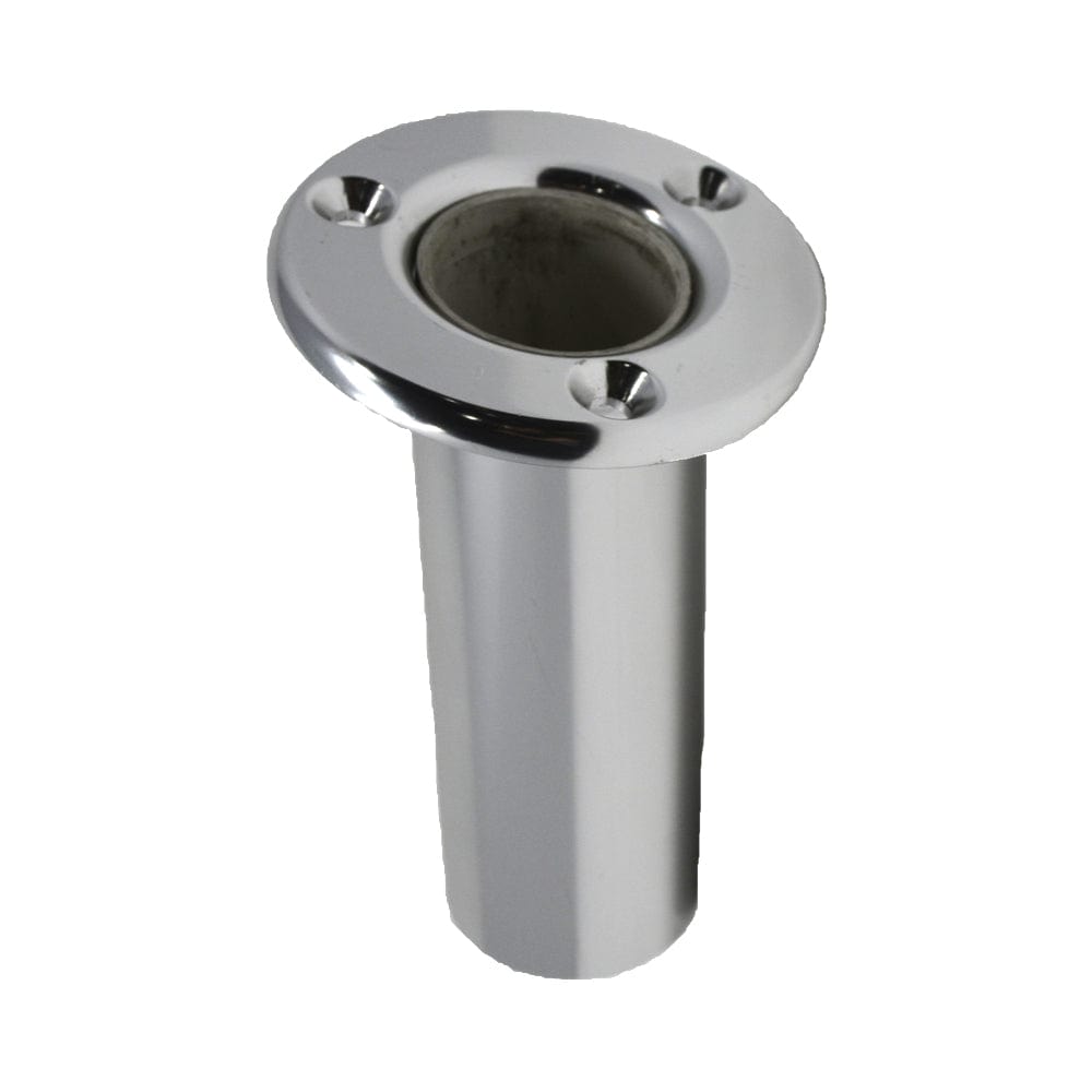 TACO Marine TACO Flush Mount Rod Holder 10° - Deluxe Anodized Finish Hunting & Fishing
