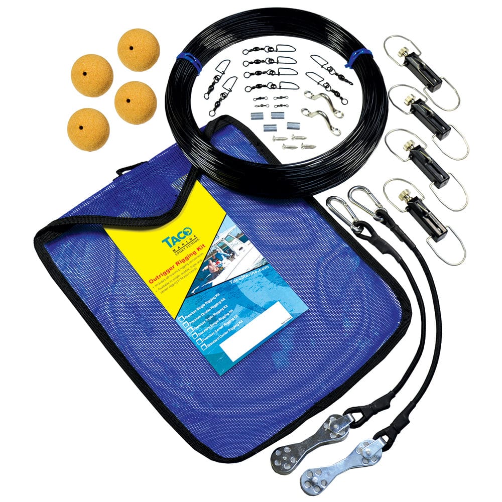 TACO Marine TACO Premium Mono Double Rigging Kit Hunting & Fishing