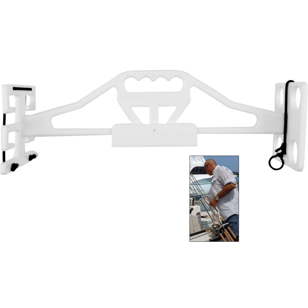 TACO Marine TACO Rod & Reel Tote 'Em Rack w/Wall Mount Hunting & Fishing