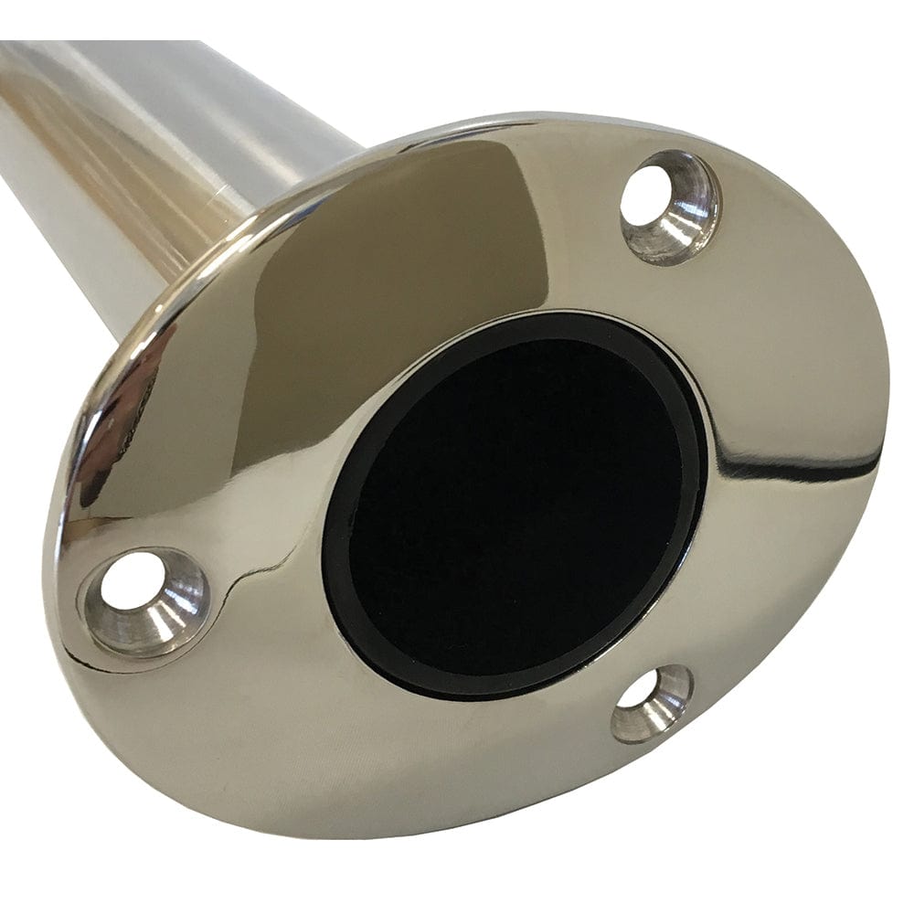 Tigress Tigress Economy Stainless Steel Gunnel Mount Rod Holder- 0° Hunting & Fishing