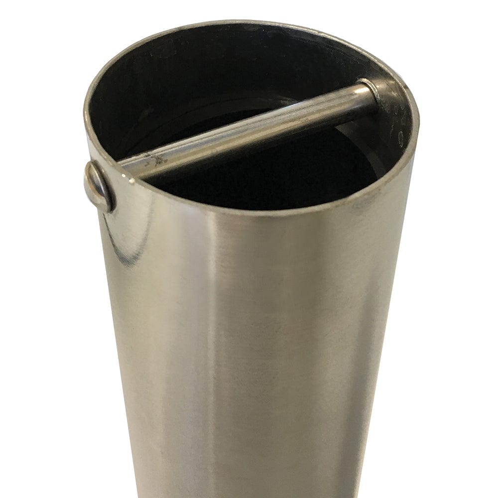 Tigress Tigress Economy Stainless Steel Gunnel Mount Rod Holder- 0° Hunting & Fishing