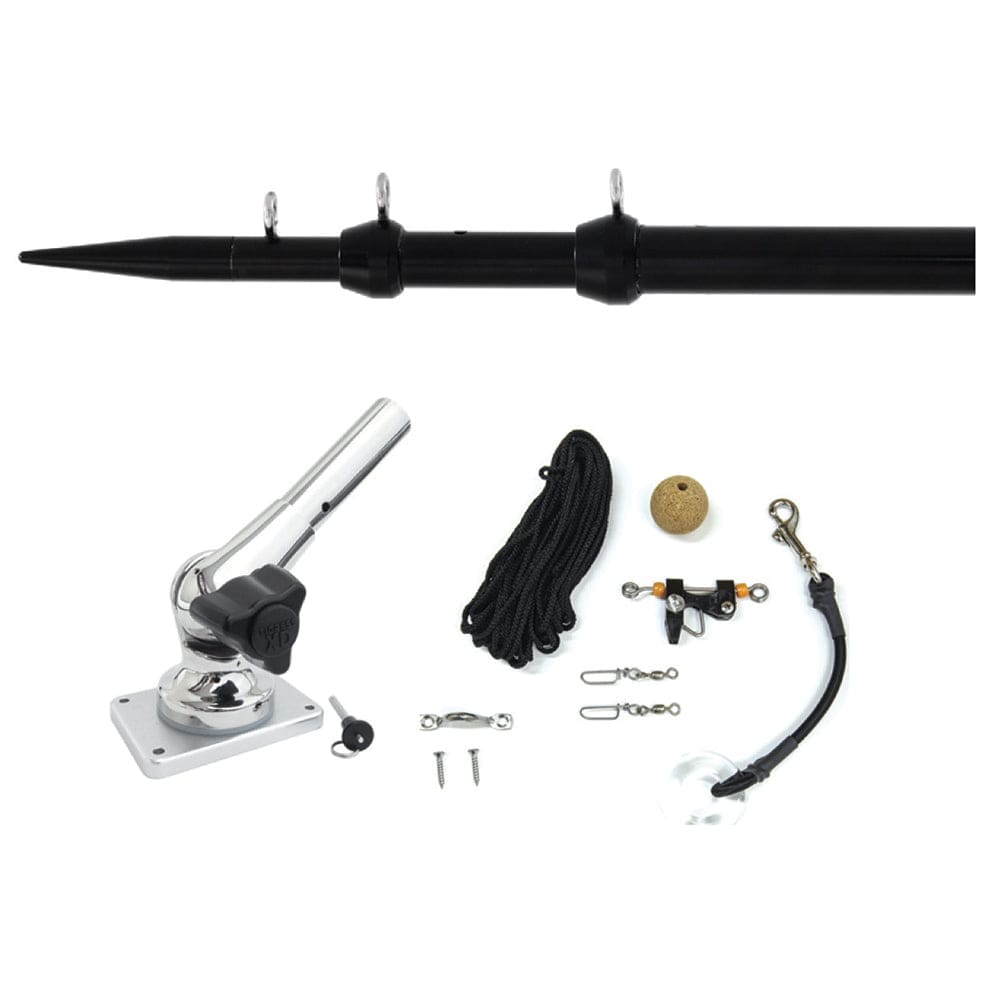 Tigress Tigress XD Center Rigger System - 8' - Black Center Rigging Kit Hunting & Fishing
