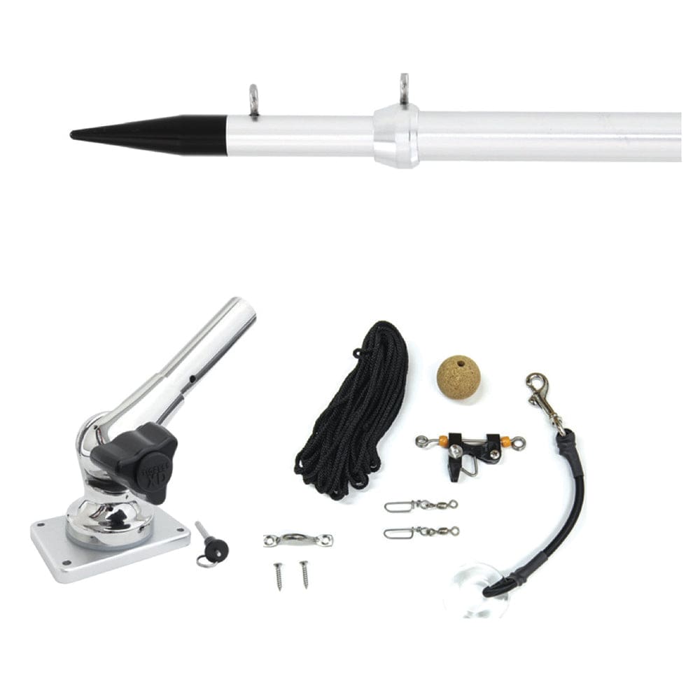 Tigress Tigress XD Center Rigger System - 8' - Silver Center Rigging Kit Hunting & Fishing