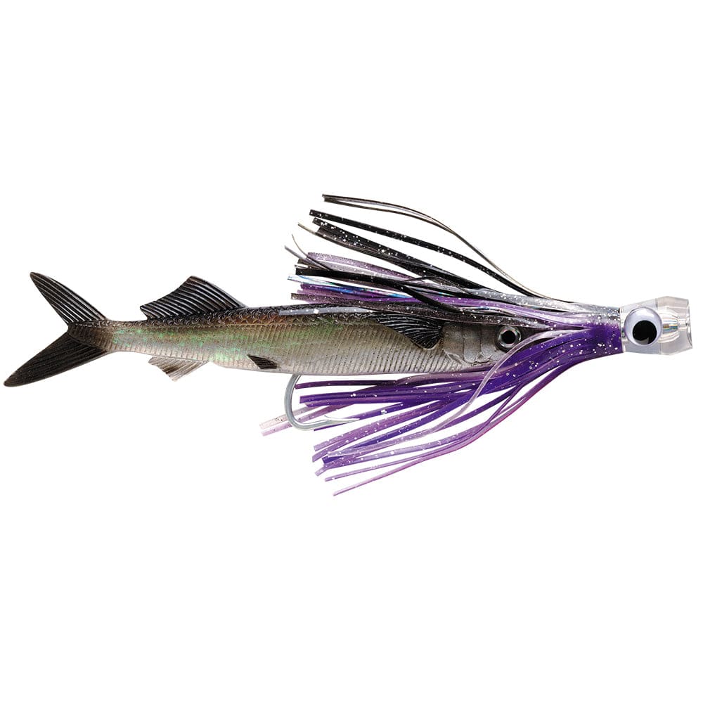 Williamson Williamson Live Ballyhoo Combo 10.5" - Purple/Black Hunting & Fishing