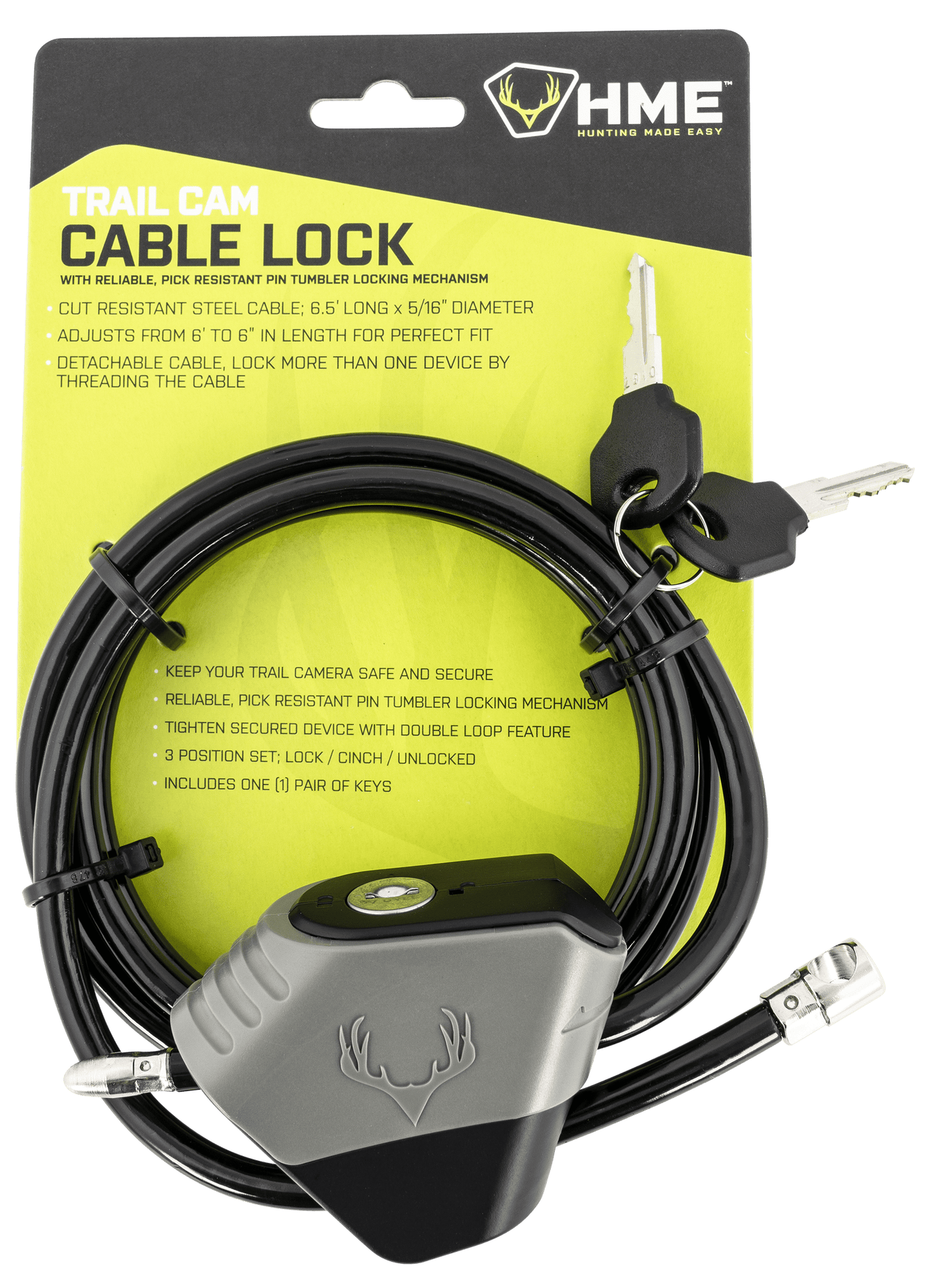 HME Hme Cable Lock, Hme Hme-cblk    Hme Cable Lock Hunting