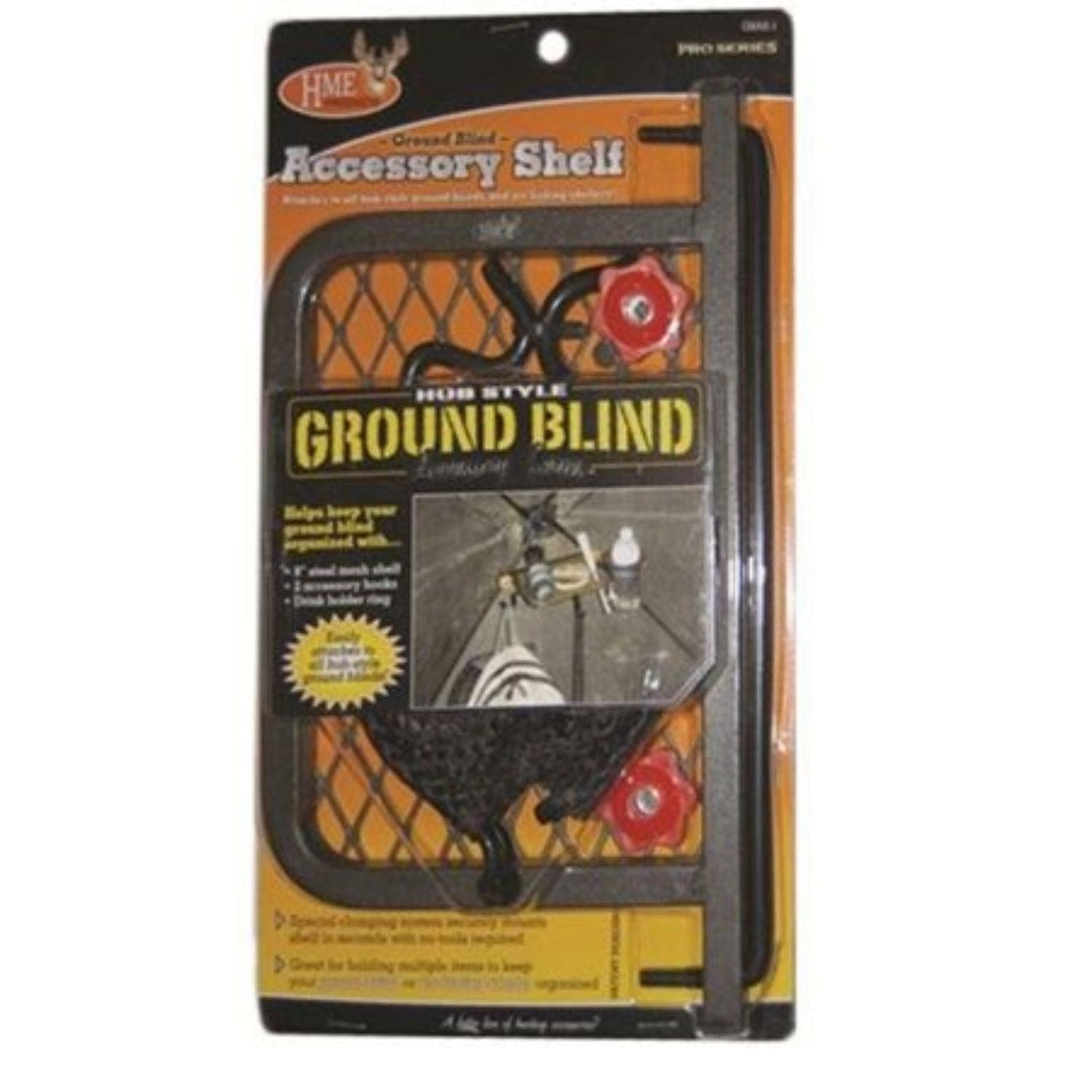 HME HME Ground Blind 8 Inch Shelf with DHR and 2HK Hunting