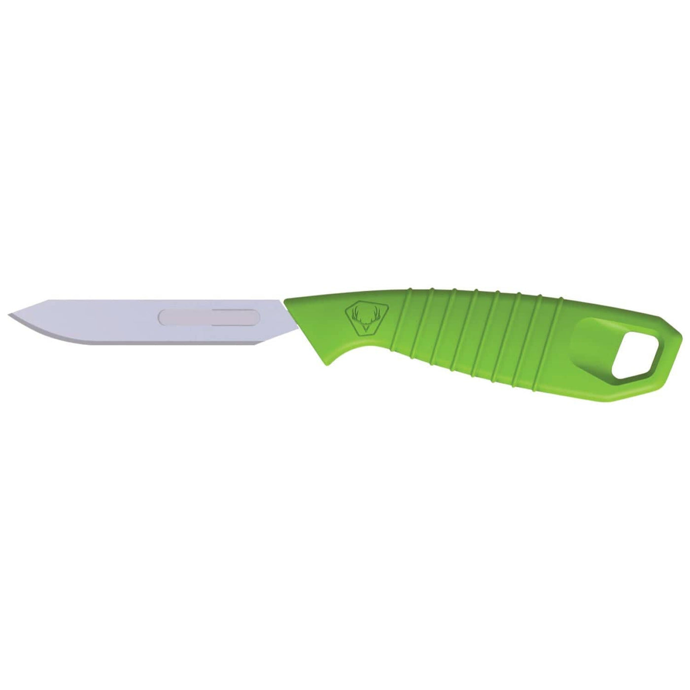HME HME Knife with Replaceable Blade Green Hunting