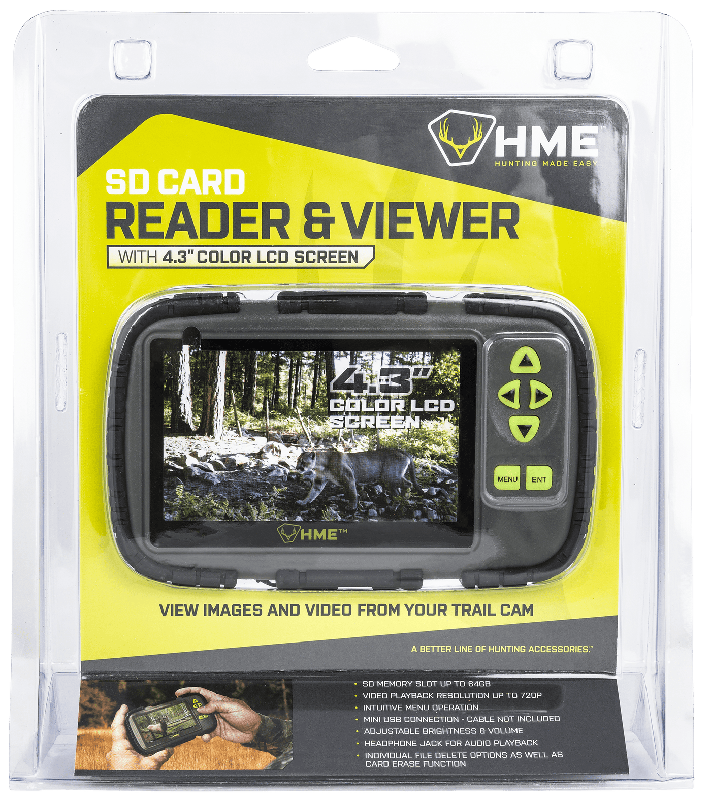 HME Hme Sd Card Viewer, Hme Hme-crv43   Hme Sd Card Read View With 4.3 Lcd Hunting