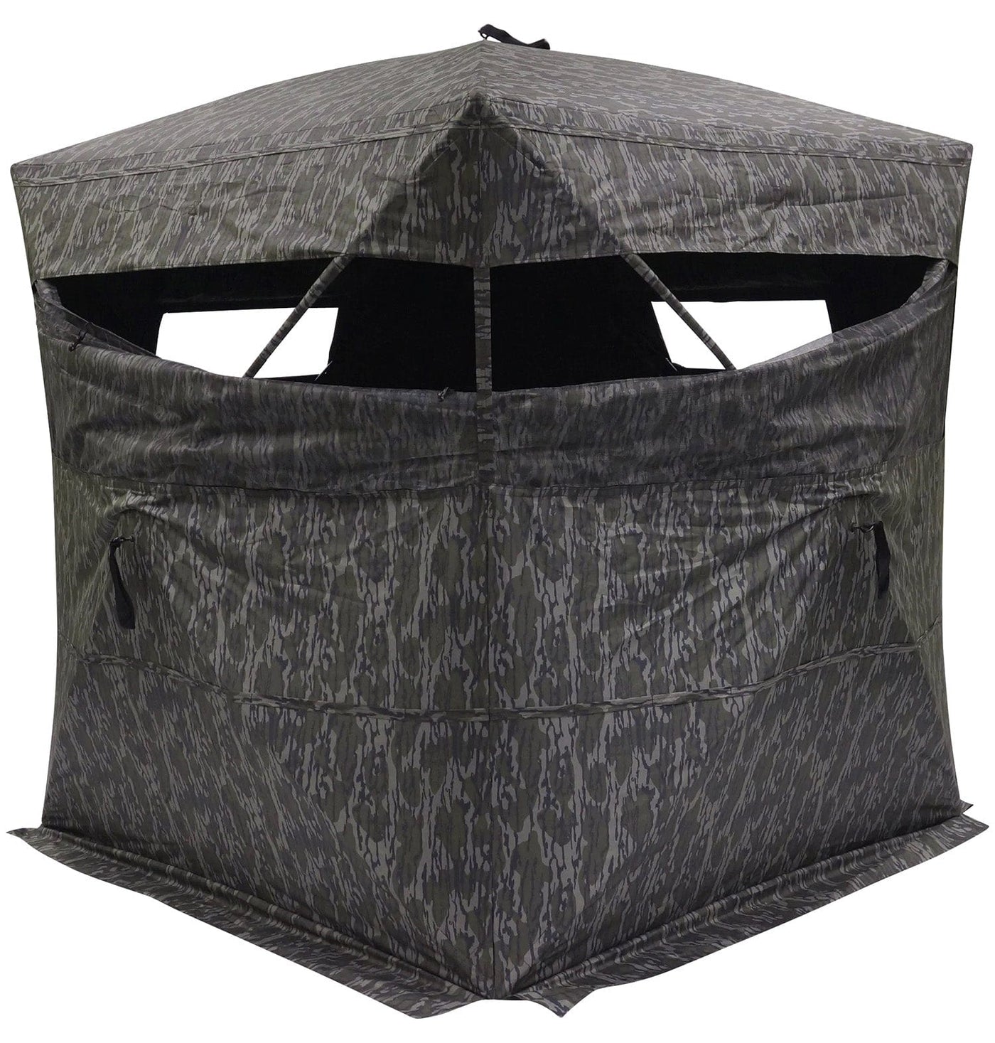 OUTDOOR PRODUCT INNOVATIO Rhino Blinds Hybrid R150 5 Hub Mossy Oak Bottomland 150 Denier 58" x 58" 65" High; R150MBL Hunting