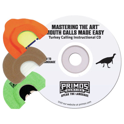 Primos Primos Mastering The Art Turkey Mouth Call 3 Pak Hunting