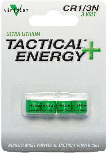 Viridian Viridian Lithium Battery 1/3n - 4-pack Fits Reactor Lasers