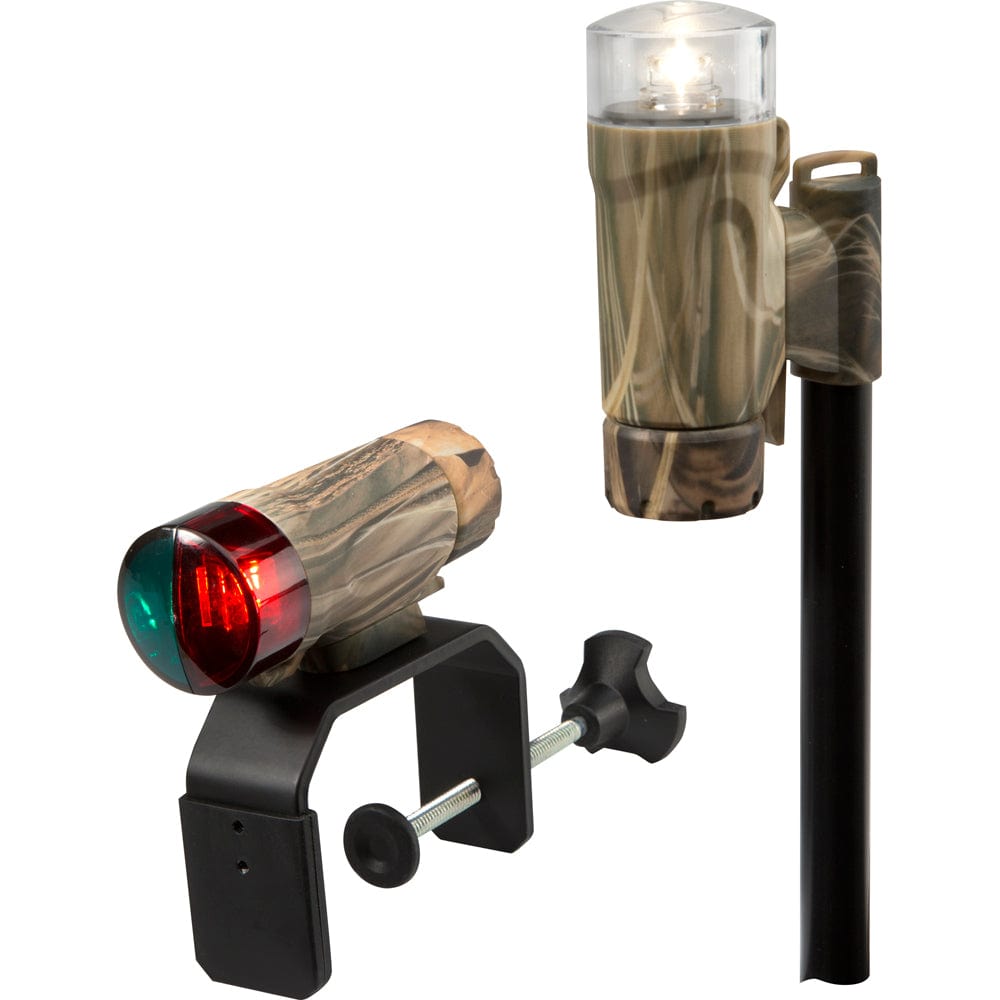 Attwood Marine Attwood Clamp-On Portable LED Light Kit - RealTree® Max-4 Camo Lighting