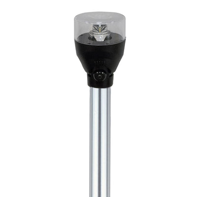 Attwood Marine Attwood LED Articulating All-Around Light - 12V - 2-Pin - 54" Pole Lighting