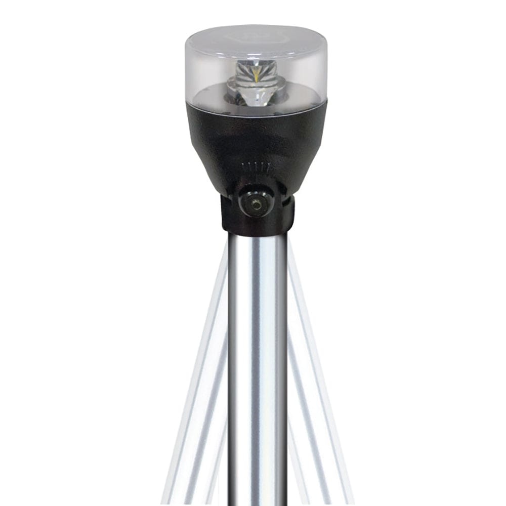 Attwood Marine Attwood LED Articulating All-Around Light - 12V - 2-Pin - 54" Pole Lighting