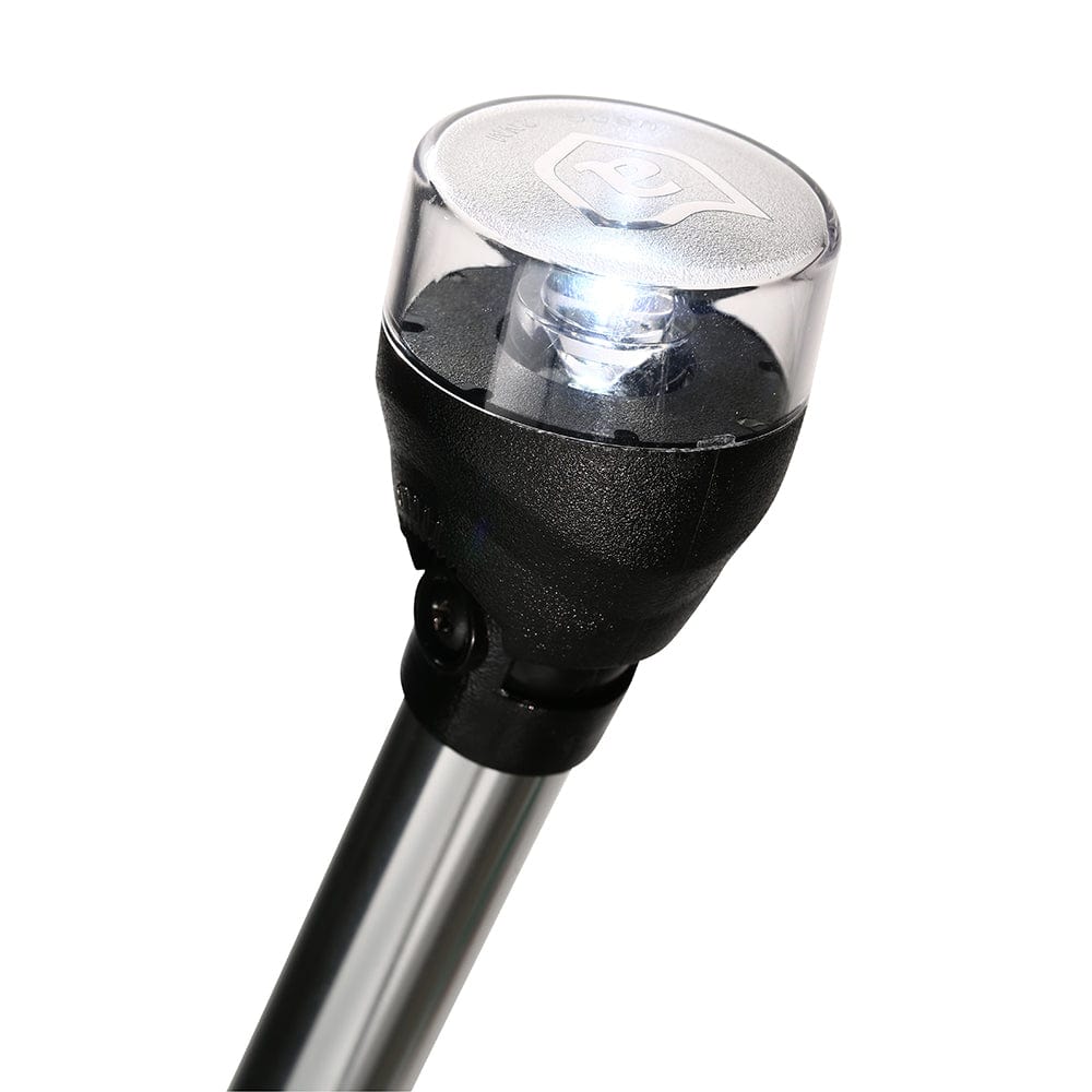 Attwood Marine Attwood LED Articulating All-Around Light - 12V - 2-Pin - 54" Pole Lighting
