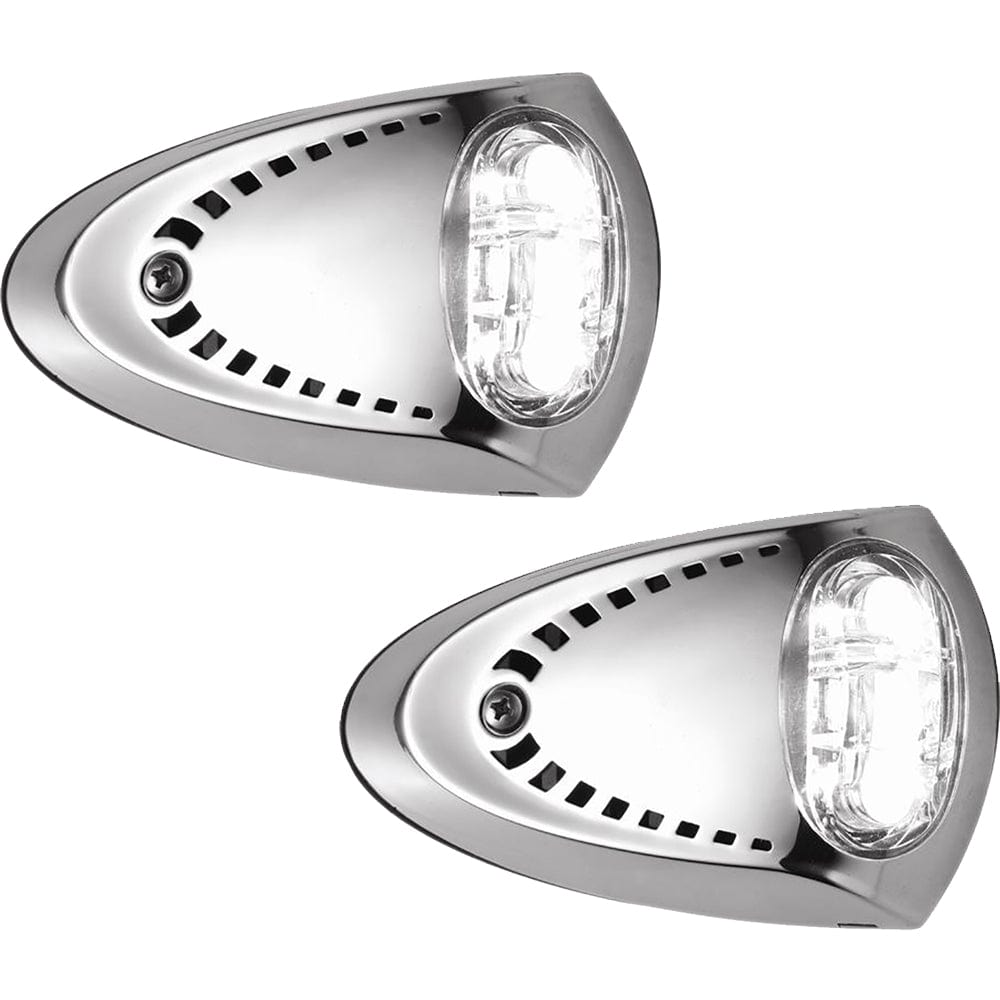 Attwood Marine Attwood LED Docking Lights - Stainless Steel - White LED - Pair Lighting