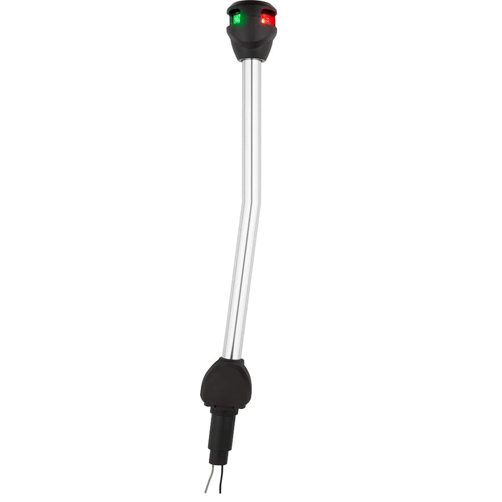 Attwood Marine Attwood LightArmor Bi-Color Navigation Pole Light - Angled - 14" Lighting