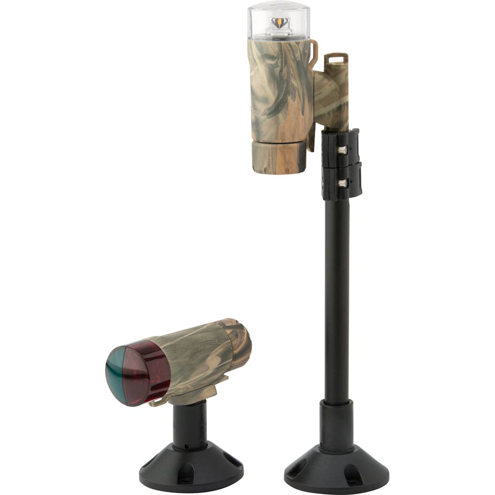 Attwood Marine Attwood PaddleSport Portable Navigation Light Kit - Screw Down or Adhesive Pad - RealTree® Max-4 Camo Lighting