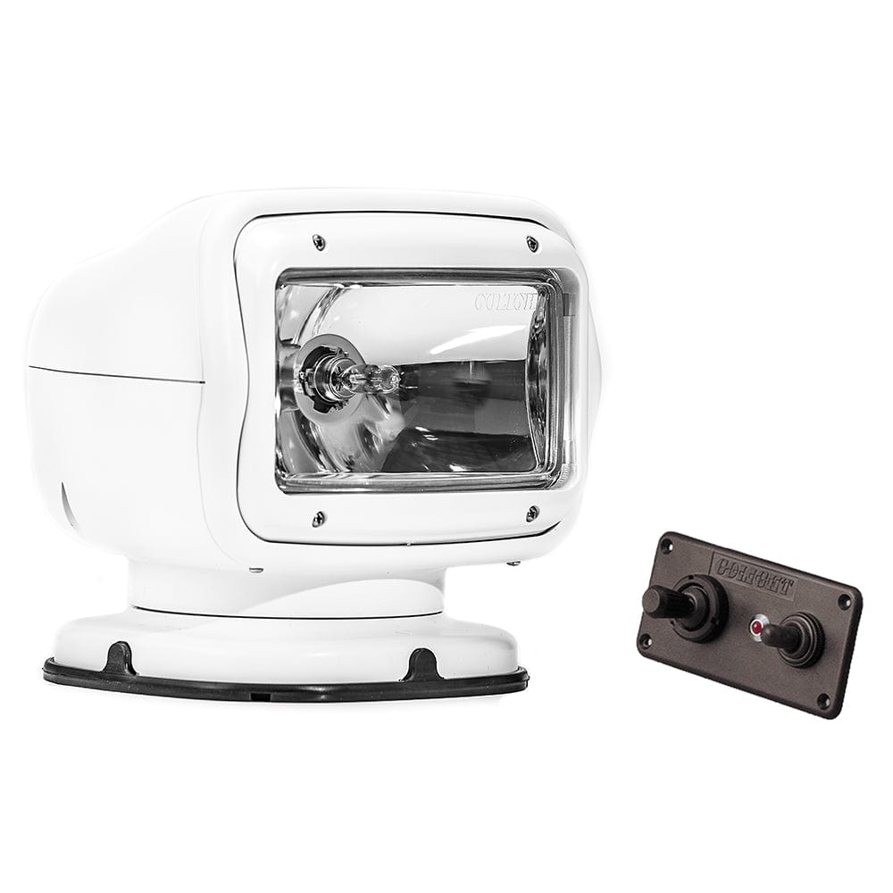 Golight Golight Radioray GT Series Permanent Mount - White Halogen - Hard Wired Dash Mount Remote Lighting