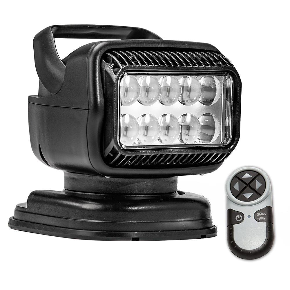 Golight Golight Radioray GT Series Portable Mount - Black LED - Handheld Remote Magnetic Shoe Mount Lighting