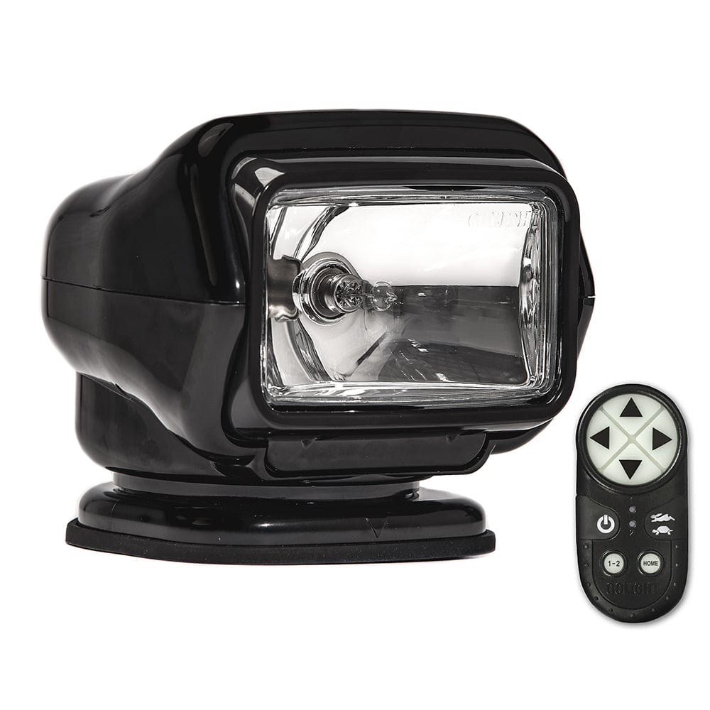 Golight Golight Stryker ST Series Permanent Mount Black Halogen w/Wireless Handheld Remote Lighting