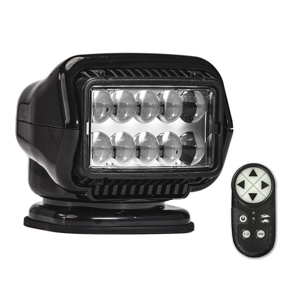 Golight Golight Stryker ST Series Portable Magnetic Base Black LED w/Wireless Handheld Remote Lighting