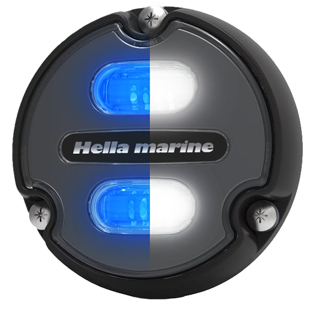 Hella Marine Hella Marine Apelo A1 Blue White Underwater Light - 1800 Lumens - Black Housing - Charcoal Lens Lighting